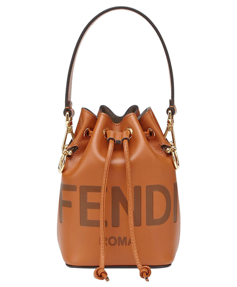 Fendi Mon Tresor Leather Mini Bag 8BS010 Brown